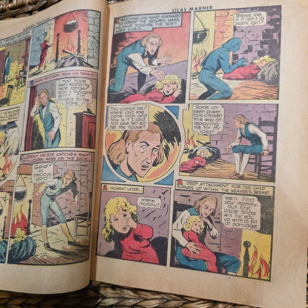 Classics Illustrated Comic Lot 6 Books 1940s-50s Vintage Fair Condition - Picture 2 of 11